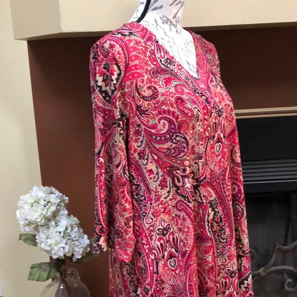 I.N.C. Paisley Pattern Tunic - Picture 2 of 12